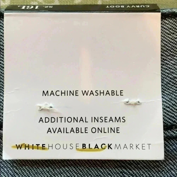 White House Black Market Embellished Bootcut Jeans - Picture 4 of 7